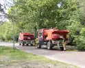Brand in bosgebied onder controle