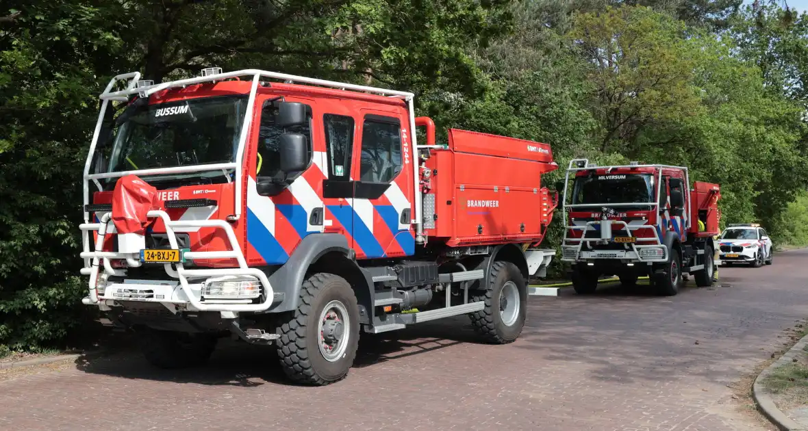 Brand in bosgebied onder controle - Foto 1