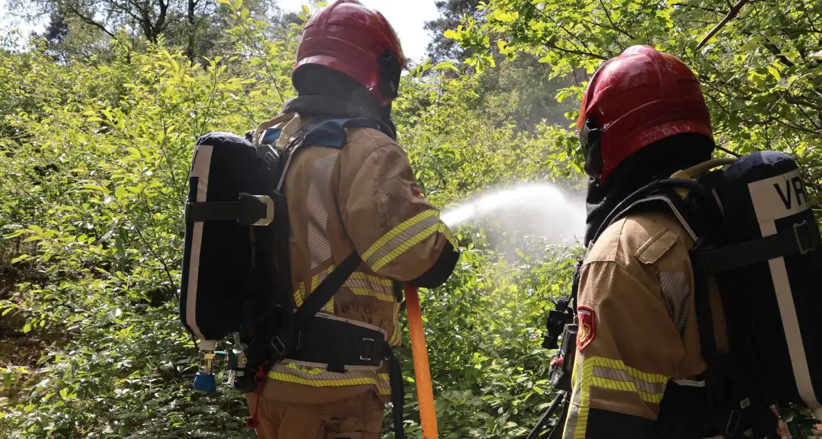 Brand in bosgebied onder controle - Foto 8