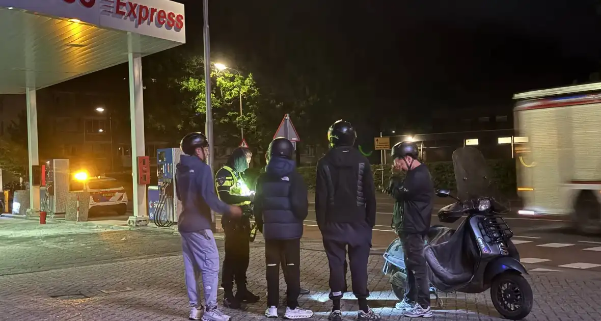 Brand in scooter snel geblust door omstanders