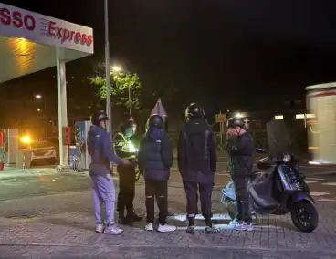 Brand in scooter snel geblust door omstanders