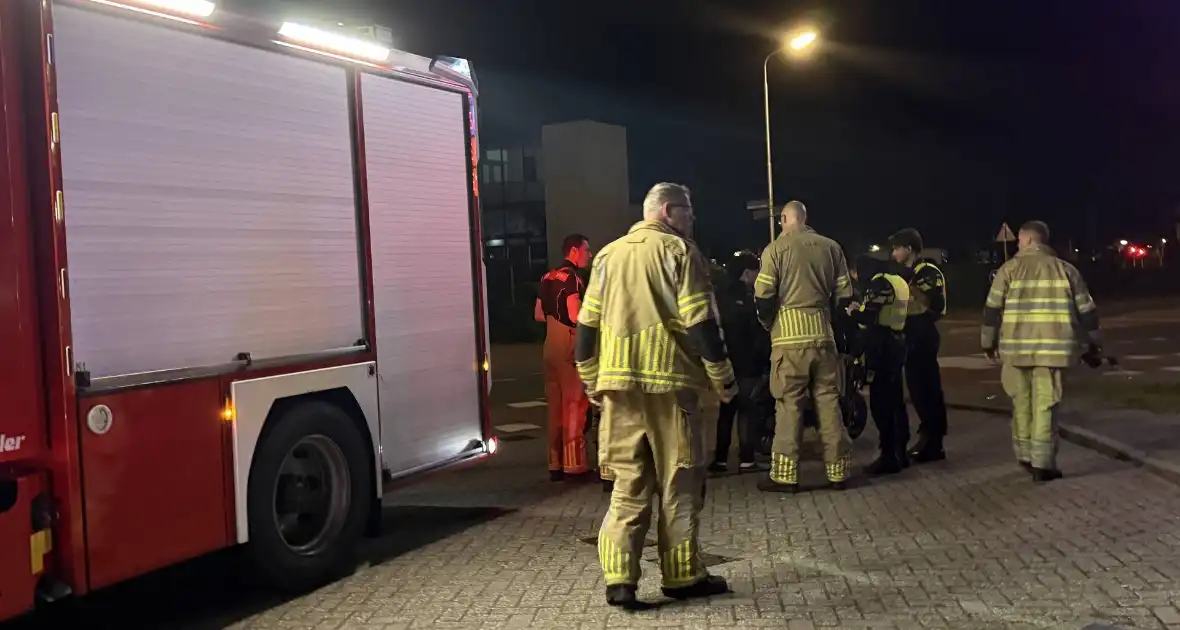 Brand in scooter snel geblust door omstanders - Foto 8