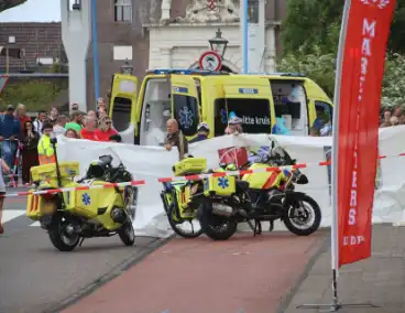 Traumateam ingezet bij medische noodsituatie tijdens marathon
