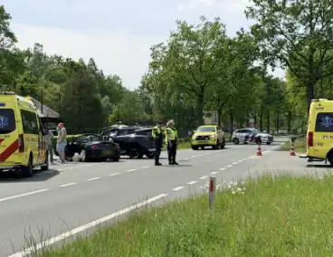 Ongeval met meerdere gewonden betrokken bij botsing van drie auto's