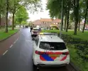 Auto botst in flank en draait om na ongeval