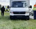 Kopstaartaanrijding zonder gewonden op snelweg