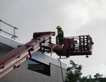 Brand in woning leidt tot middelbrand inzet