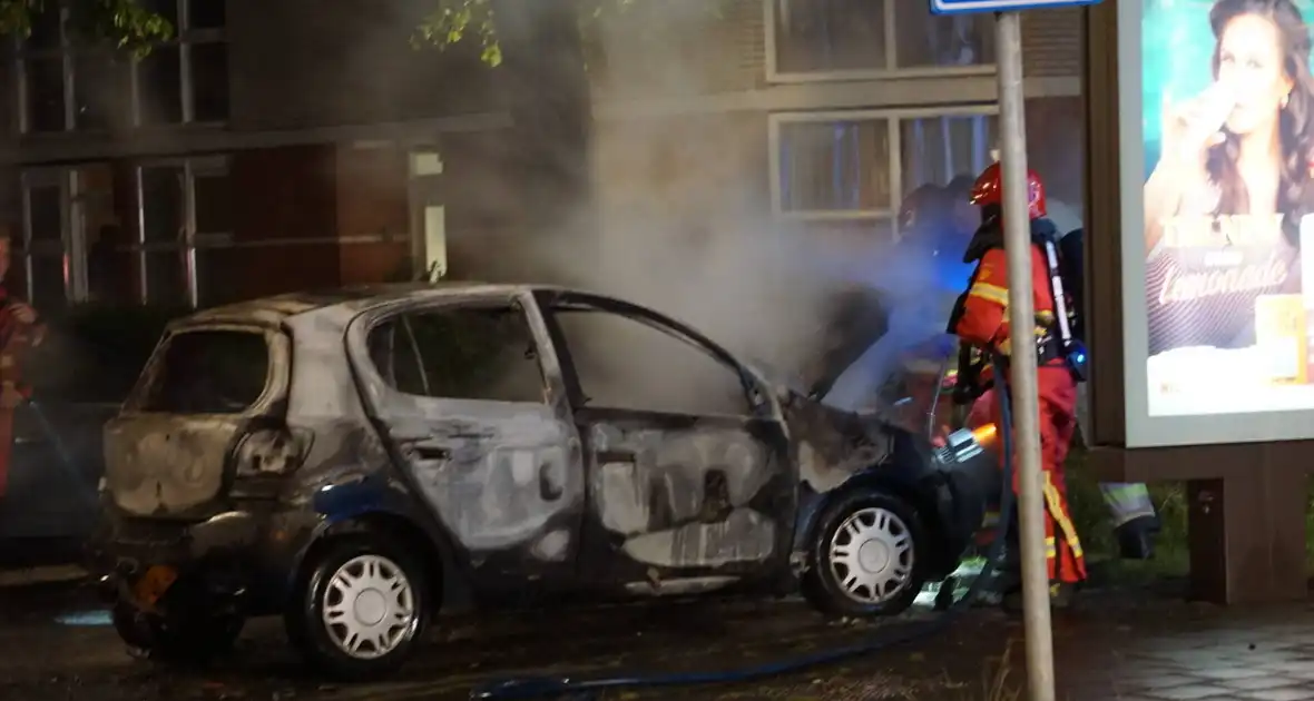 Politie pakt verdachte na autobrand - Foto 1
