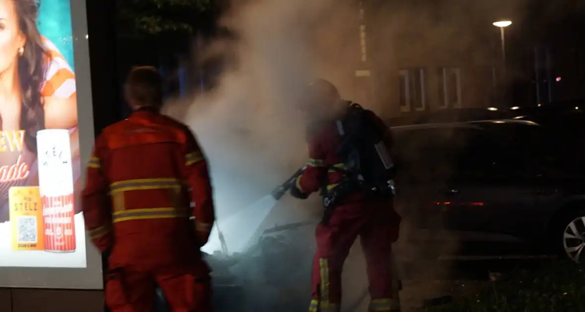 Politie pakt verdachte na autobrand - Foto 8