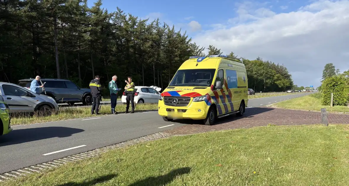 Verkeersongeval veroorzaakt vertraging - Foto 1