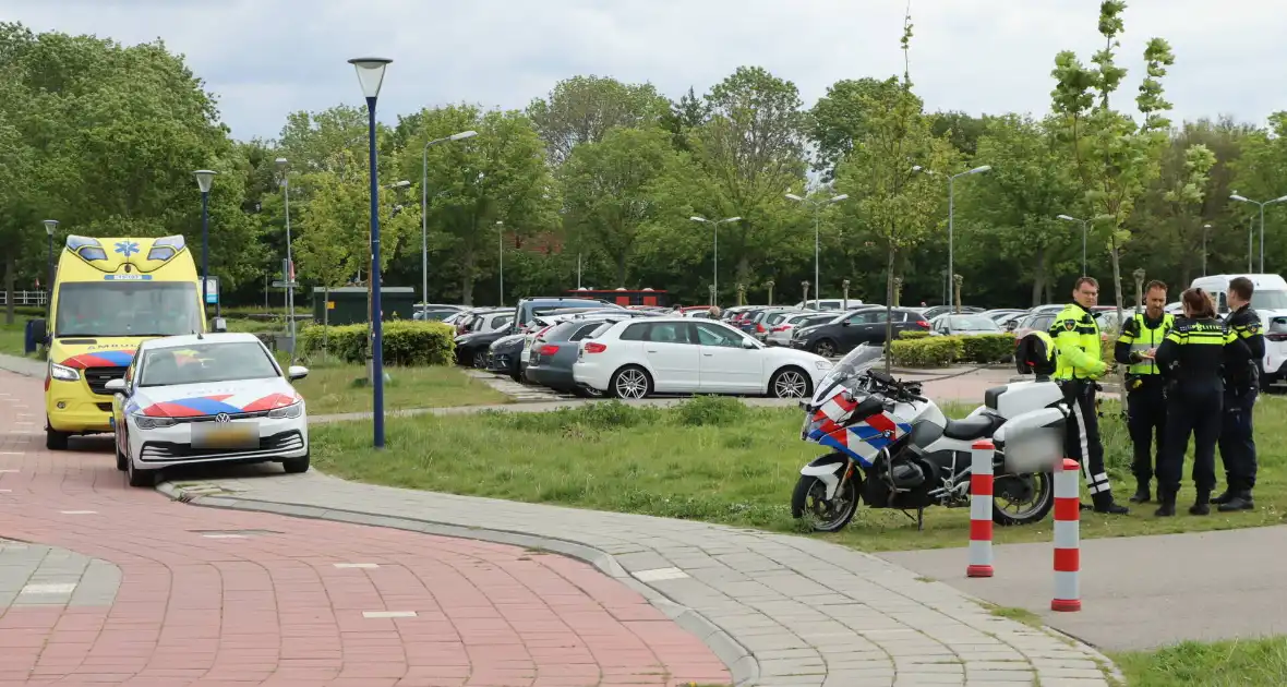 Fatbike rijdt door na aanrijding fietser
