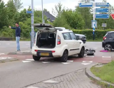 Ongeval met fietser en automobilist