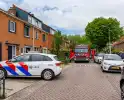 Brand op dak tijdens verbouwing