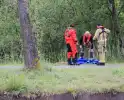 Ree sterft na reddingsactie van brandweer