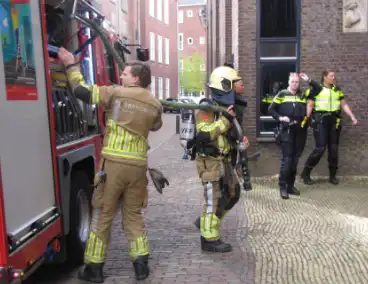 Wooncomplex ontruimd wegens brand