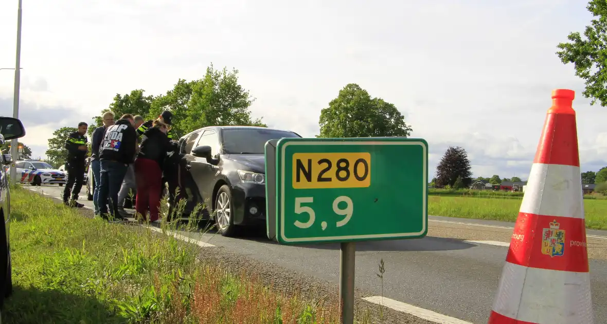 Botsing met drie voertuigen zorgt voor verkeershinder - Foto 4