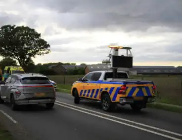 Ongeval met drie voertuigen zorgt voor verkeershinder