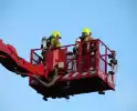 Schoorsteenbrand in woning geblust