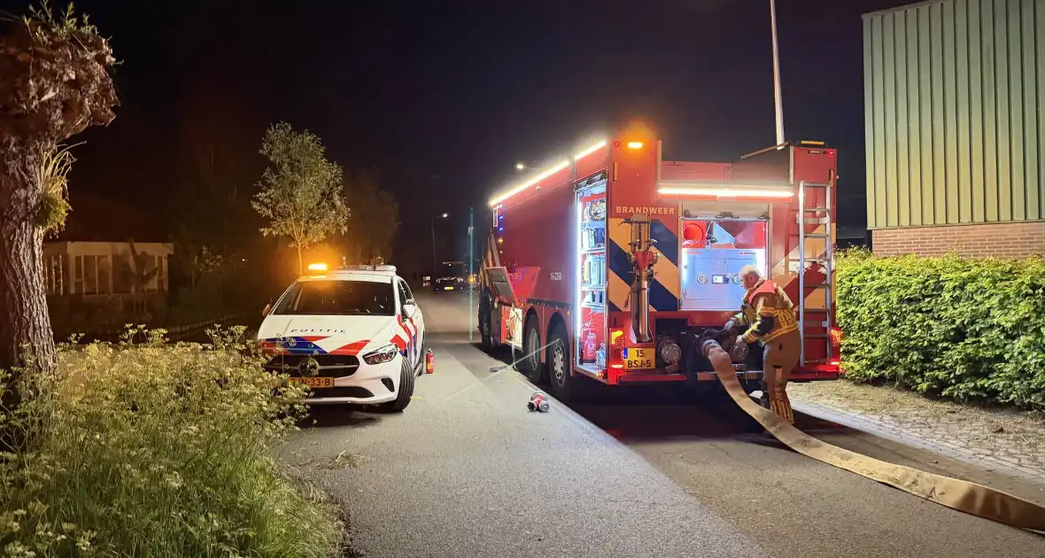 Brand in oud kantoorpand - Foto 2