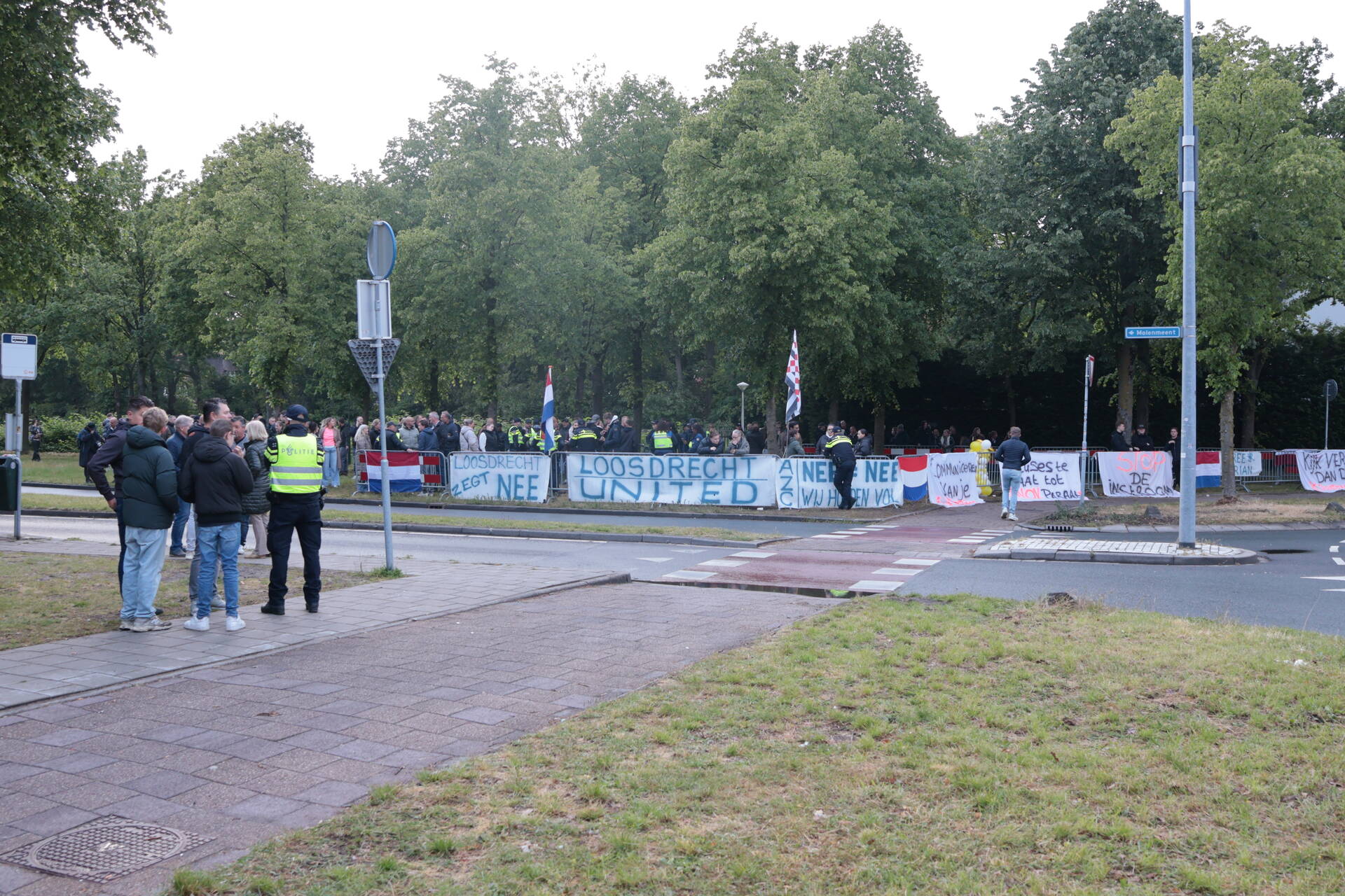 Situatie in Loosdrecht blijft kalm