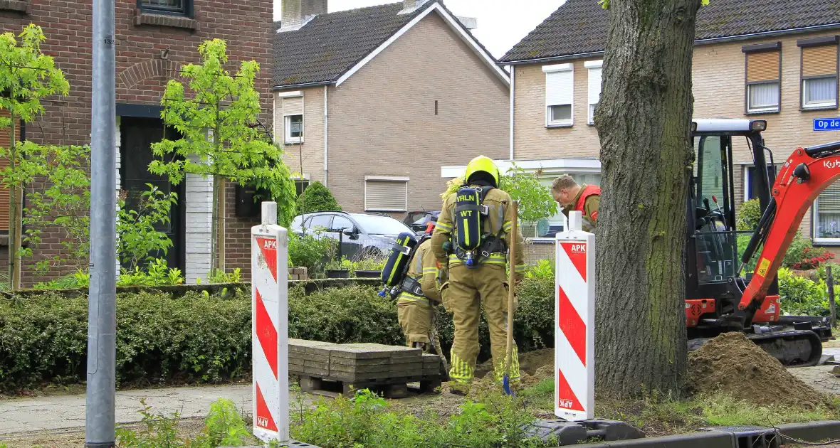 Gaslek ontdekt tijdens werkzaamheden - Foto 13