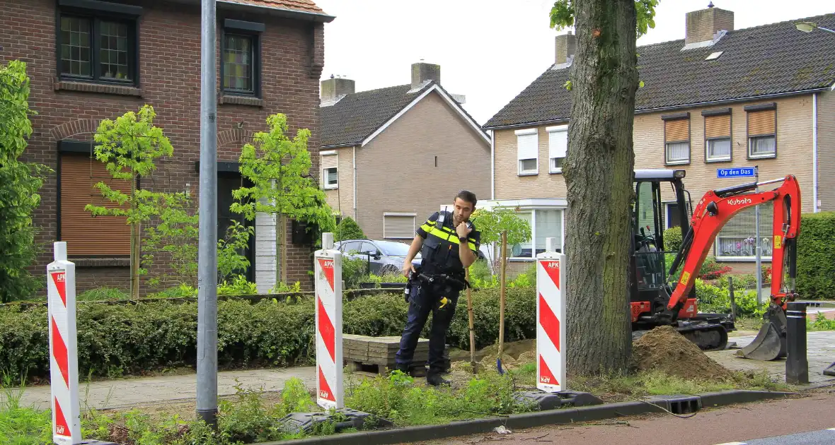 Gaslek ontdekt tijdens werkzaamheden - Foto 4