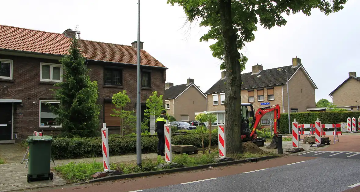 Gaslek ontdekt tijdens werkzaamheden - Foto 5