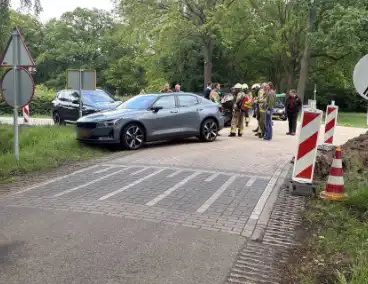 Aanrijding op kruising leidt tot verkeershinder