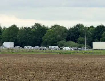 Kopstaartaanrijding leidt tot lange files