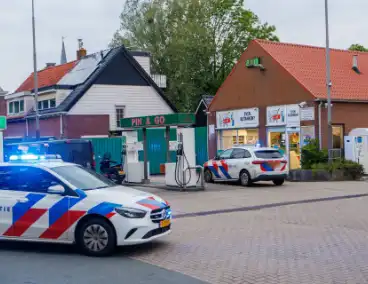Tankstation overvallen zonder gewonden