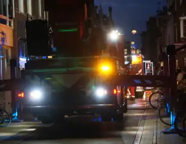 Keukenbrand breidt uit naar dak van pand