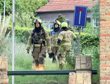 Gaslekkage door vandalisme in leegstaande boerderij