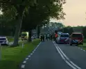 Traumahelikopter ingeschakeld na ongeval