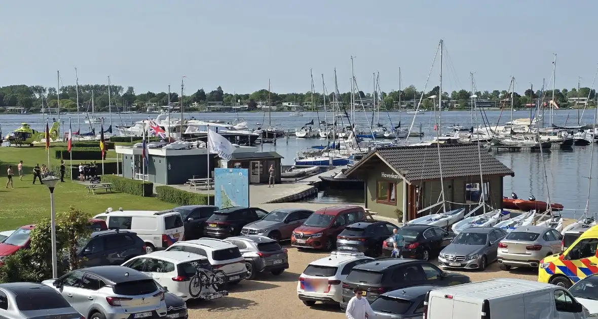 Spectaculaire reddingsactie na ongeval op het water