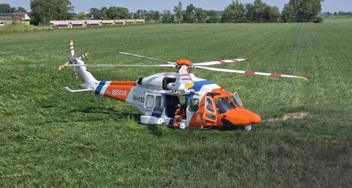 Spectaculaire reddingsactie na ongeval op het water - Foto 1