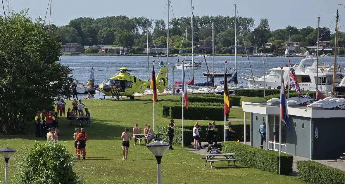Spectaculaire reddingsactie na ongeval op het water - Foto 3