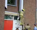 Kinderen helpen brandweer bij bevrijding van vastzittende kraai