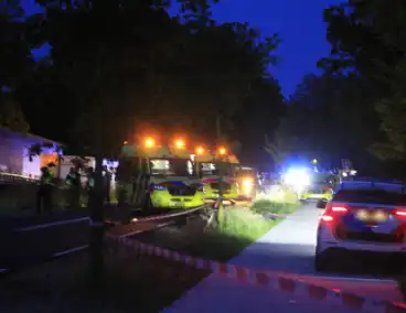 Ernstig ongeval met bestelbus resulteert in gewonde