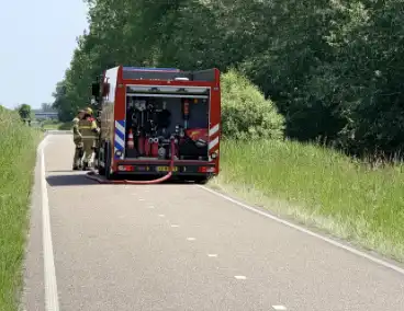 Bermbrandjes verontrusten hulpdiensten