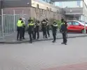 Politie bemiddelt tijdens protest