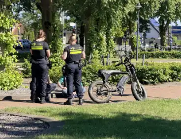 Man gewond na val met fatbike
