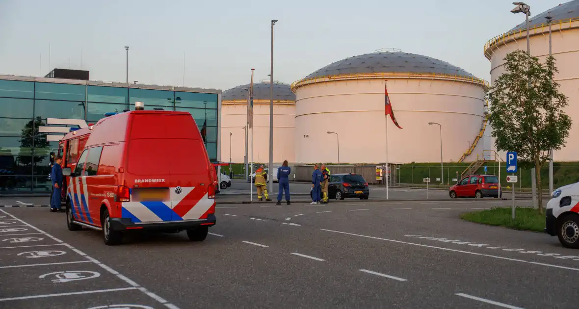 Ongeval met gevaarlijke stoffen bij brandstofoverslag