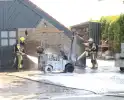 Brand in heftruck tijdens werkzaamheden