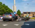 Zwaar ongeval tussen motor en auto met meerdere gewonden
