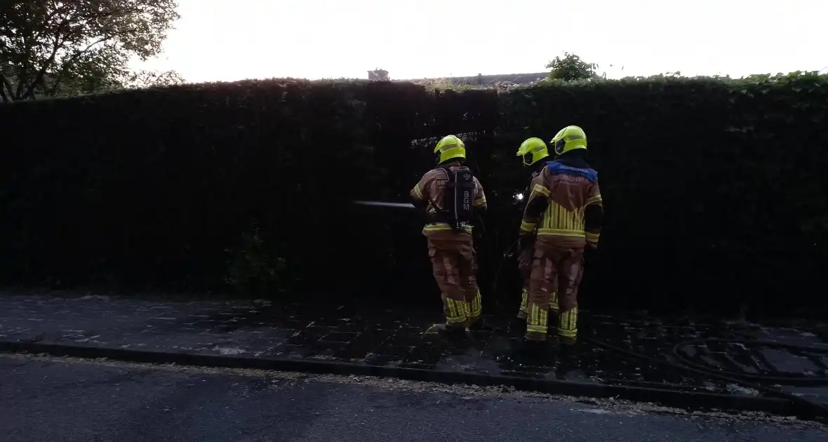 Bosschages vatten vlam na brandstichting