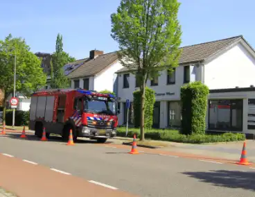 Gaslek tijdens graafwerkzaamheden