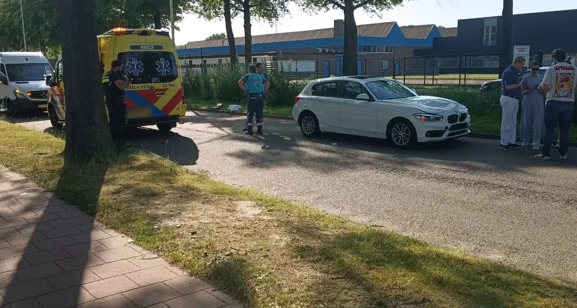 Kind op fatbike aangereden door auto