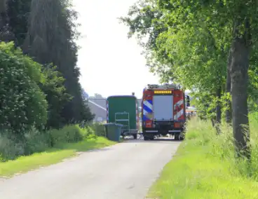 Gasleiding beschadigd bij graafwerkzaamheden