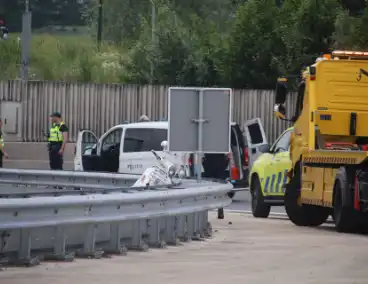 79-jarige motorscooterrijder overleden na ongeval op provinciale weg