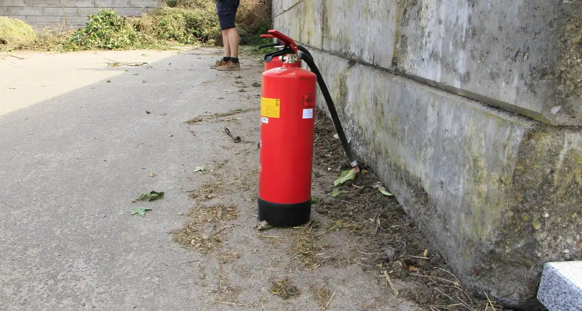 Buitenbrand veroorzaakt door hooibroei - Foto 13